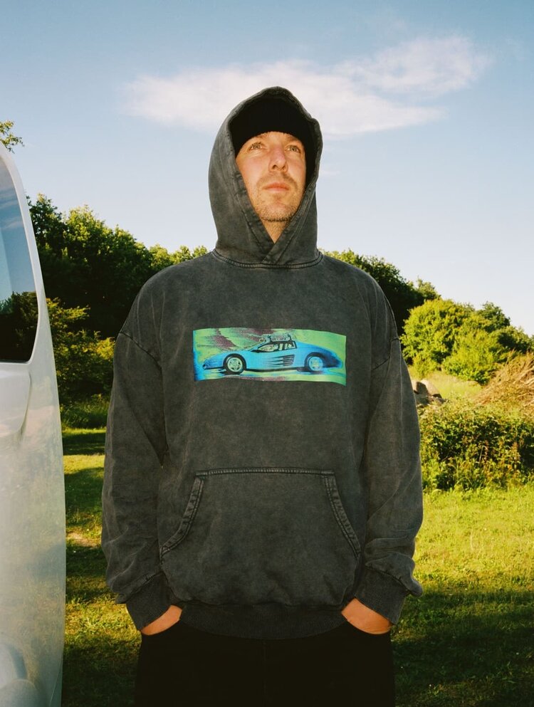 Beyond Medals Beyond Medals Acid Ski Hoodie (Mens) | Grey