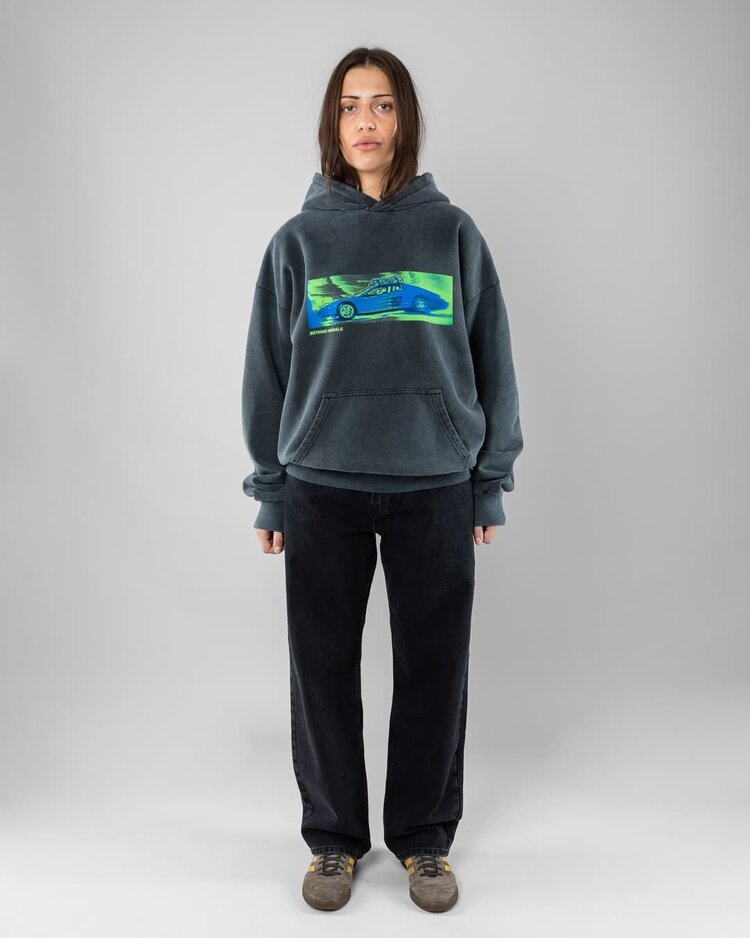 Beyond Medals Beyond Medals Acid Ski Hoodie (Mens) | Grey