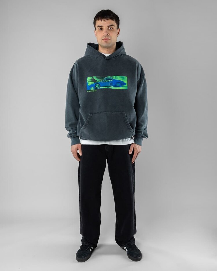 Beyond Medals Beyond Medals Acid Ski Hoodie (Mens) | Grey