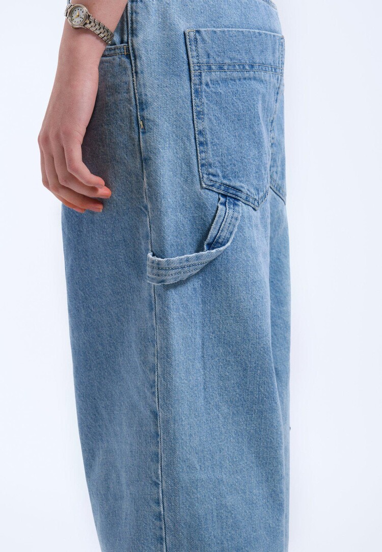 Dr Denim Dr. Denim Faye Worker Denim (Womens) | Storm Sky Retro