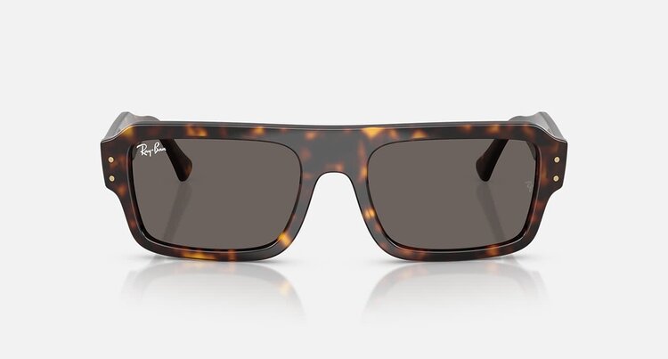Ray Ban Ray Ban Lukas Polished Havana | Dark Grey