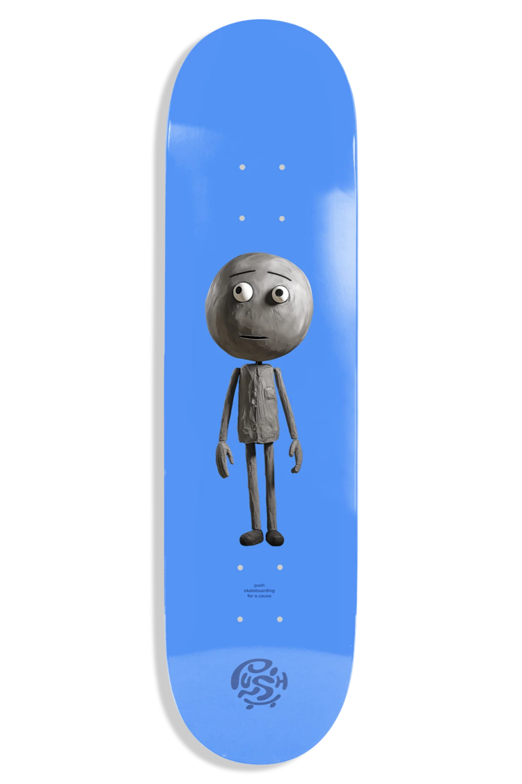 Push Push Concrete Guy Fp Complete | Blue