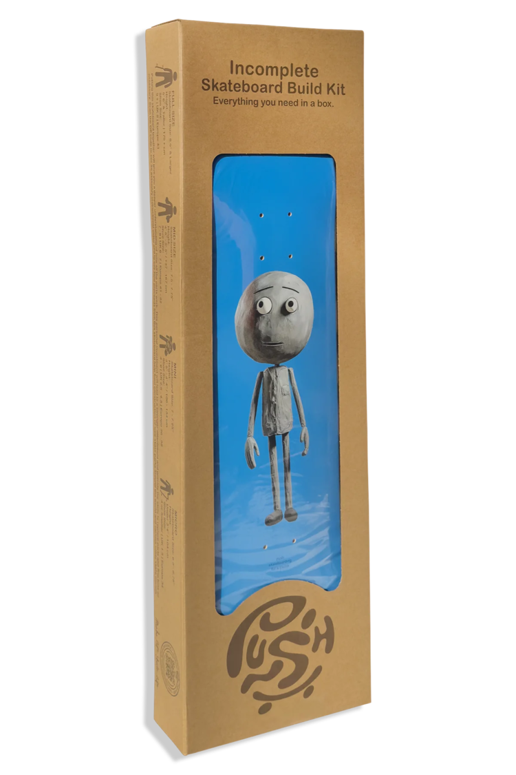 Push Push Concrete Guy Fp Complete | Blue