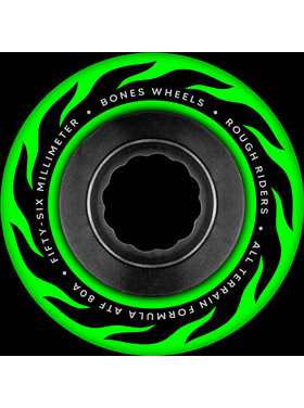 Bones Bones Atf Rough Riders Eternal Flame Wheels | Green