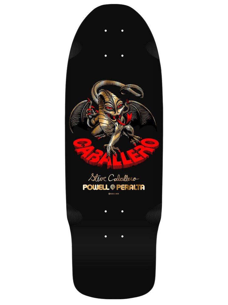 Powell Powell Bones Brigade 16 Caballero Deck | Black/Gold
