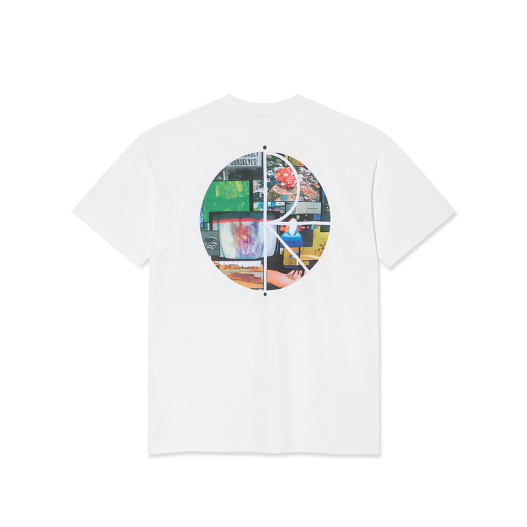 Polar Polar Ourselves Collage Tee | Fill Logo (White)