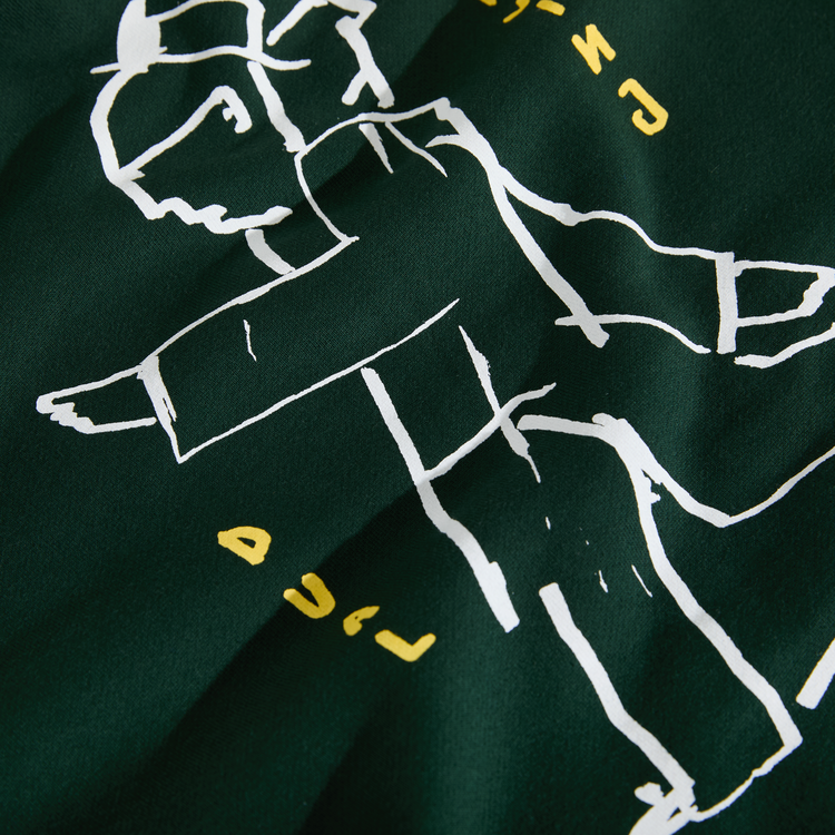 Polar Polar Dave Hoodie | Dual Living (Dark Green)