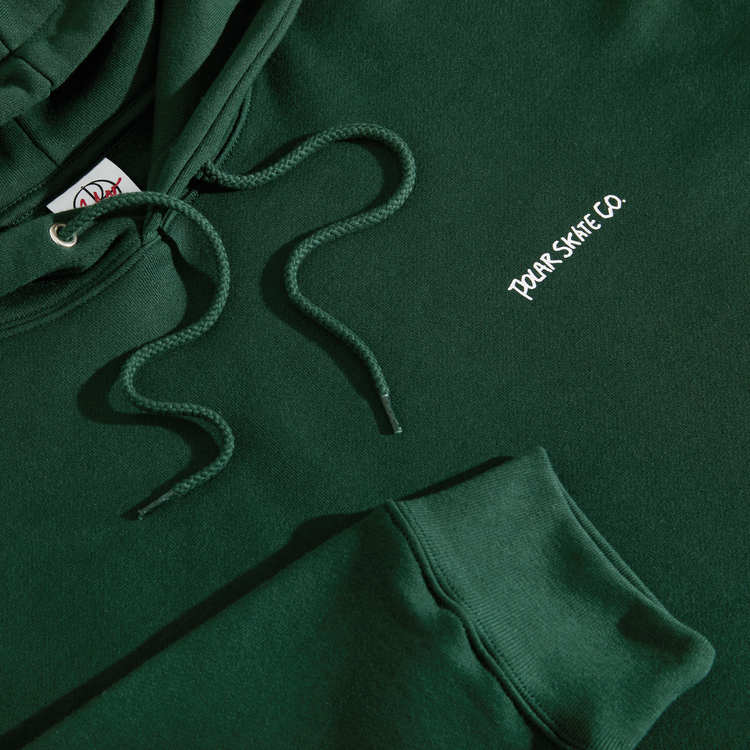 Polar Polar Dave Hoodie | Dual Living (Dark Green)