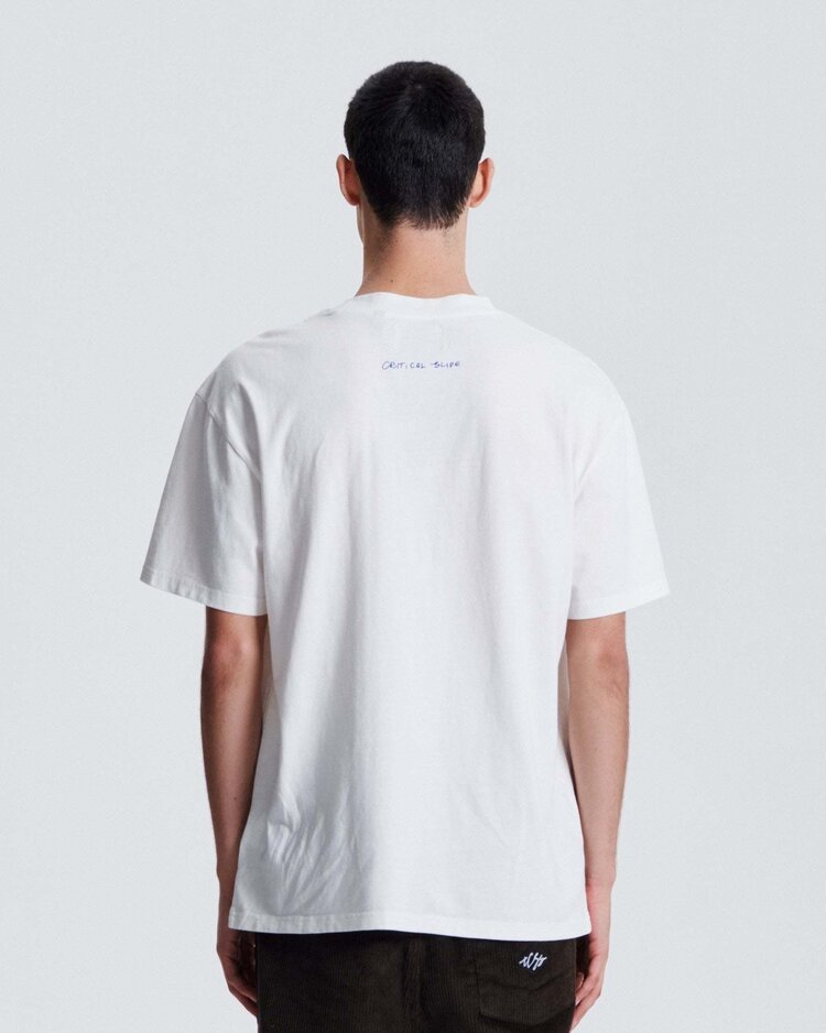 Critical Slide Society Critical Slide Arnie Tee (Unisex) | Vintage White