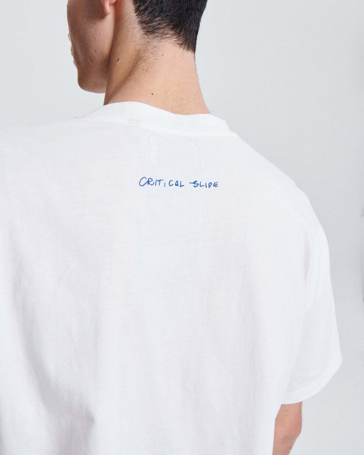 Critical Slide Society Critical Slide Arnie Tee (Unisex) | Vintage White