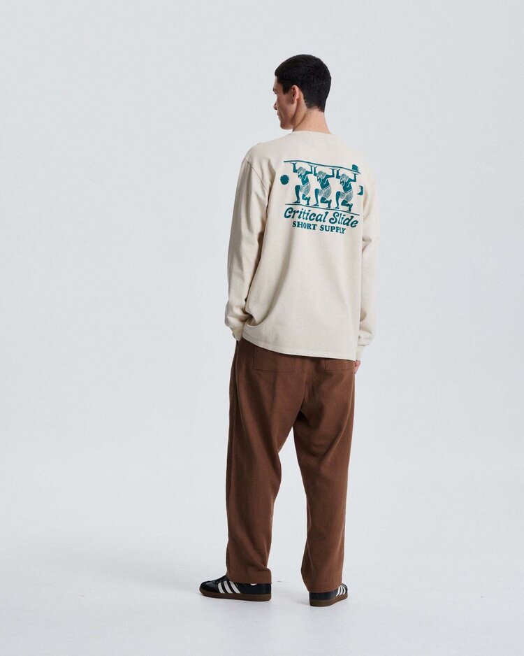 Critical Slide Society Critical Slide Supply Ls Tee (Unisex) | Bone