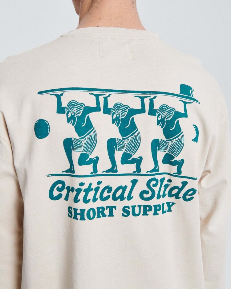 Critical Slide Society Critical Slide Supply Ls Tee (Unisex) | Bone