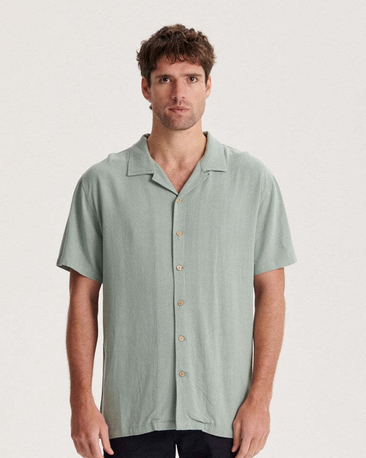 Critical Slide Society Critical Slide Ernie Resort Shirt (Unisex) | Seagrass