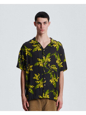 Critical Slide Society Critical Slide Acarcia Ss Resort Shirt (Unisex) | Vintage Black