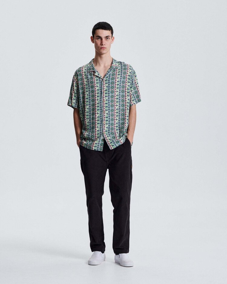 Critical Slide Society Critical Slide Dunstin Ss Resort Shirt (Unisex) | Ecru