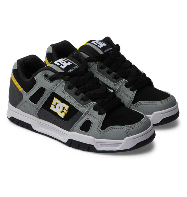 DC Dc Stag (Mens) | Grey/Yellow