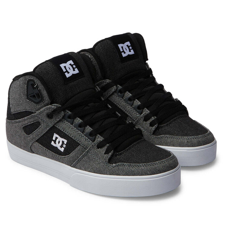 DC Dc Pure High-Top Wc Tx Se (Mens) | Black Denim