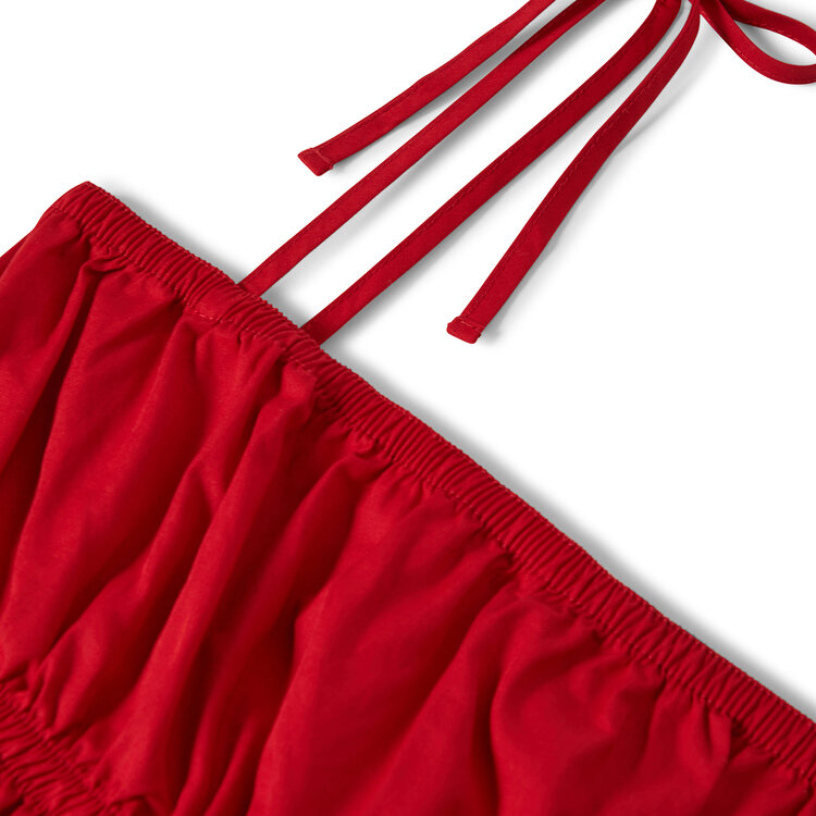 Brixton Brixton Eden Smocked Top (Womens) | Crimson