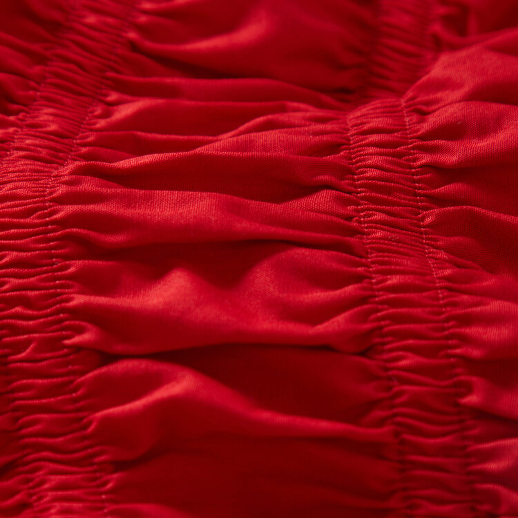 Brixton Brixton Eden Smocked Top (Womens) | Crimson