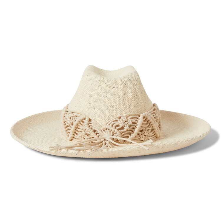 Brixton Brixton Matteo Straw Hat (Womens) | Bone/Bone