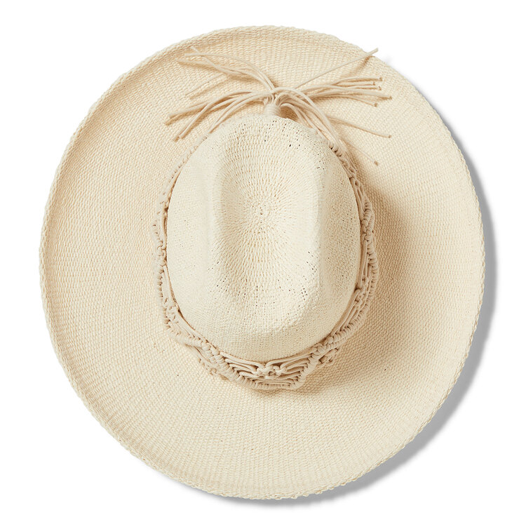 Brixton Brixton Matteo Straw Hat (Womens) | Bone/Bone