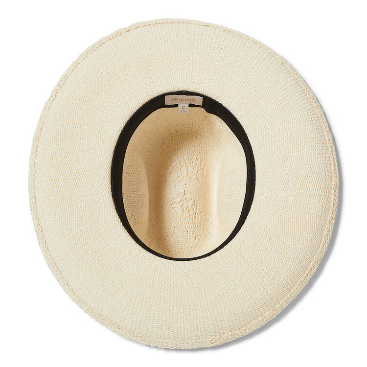 Brixton Brixton Matteo Straw Hat (Womens) | Bone/Bone