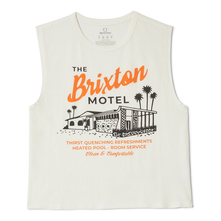 Brixton Brixton Brixton Motel Muscle Tank (Womens) | Off White