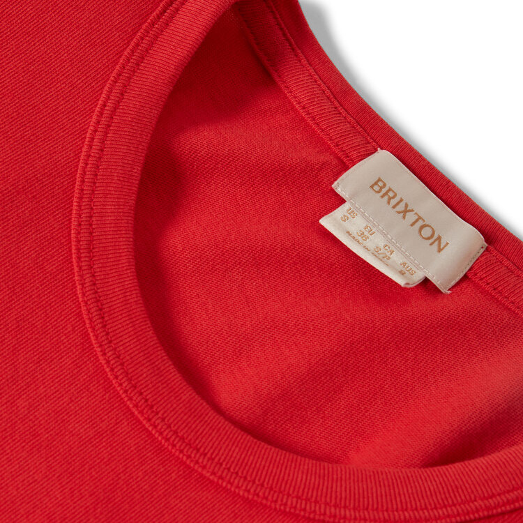 Brixton Brixton Carefree Organic Gd Perfect Tee (Womens) | Crimson