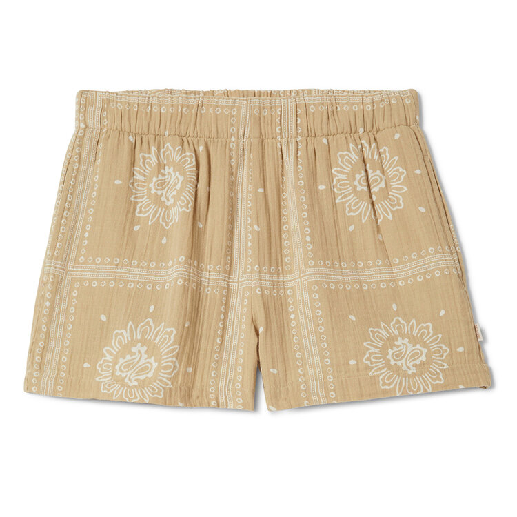 Brixton Brixton Wandering Short (Womens) | Pale Khaki Bandana