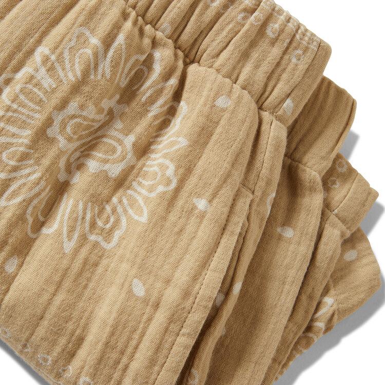 Brixton Brixton Wandering Short (Womens) | Pale Khaki Bandana