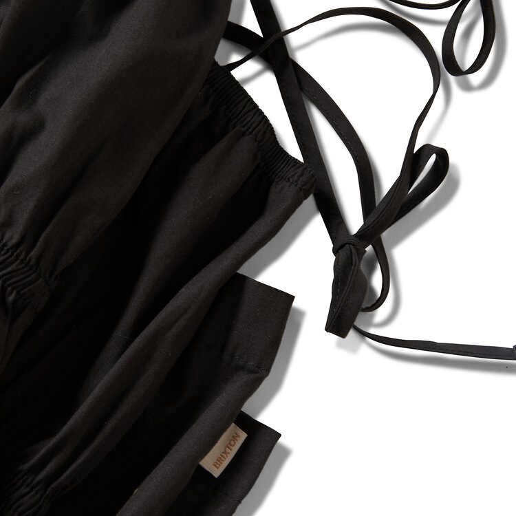 Brixton Brixton Eden Smocked Jumpsuit (Womens) | Black