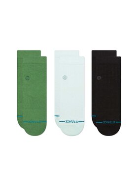 STANCE Stance Stp Icon Quarter-3Pk (Unisex) | Green