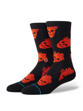 STANCE Stance Fallin In Skull Crew (Unisex) | Black