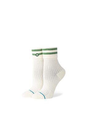 STANCE Stance Roll Cuff Quarter (Womens) | Green