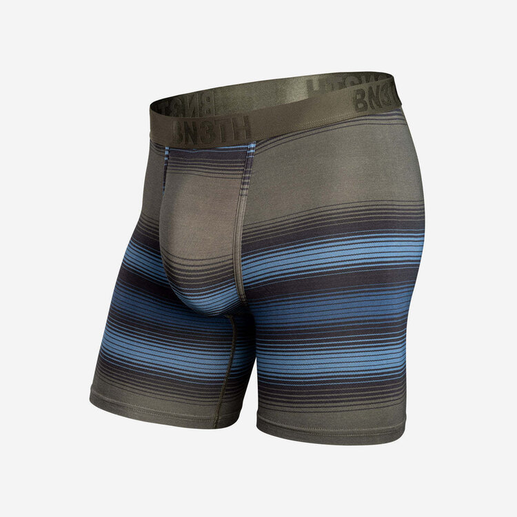 BN3TH Bn3Th Classic Icon Boxer Brief Print | Rhythm Stripe-Moss