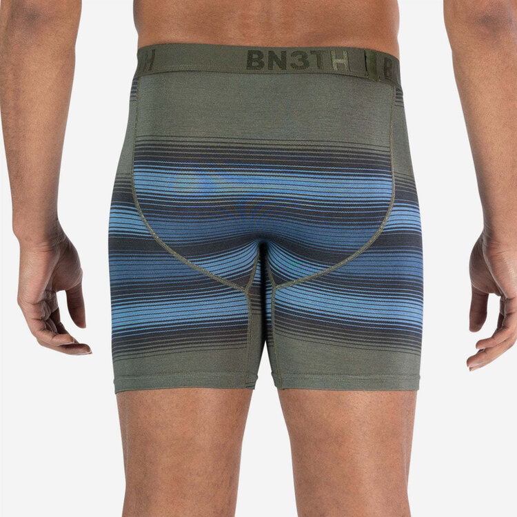 BN3TH Bn3Th Classic Icon Boxer Brief Print | Rhythm Stripe-Moss