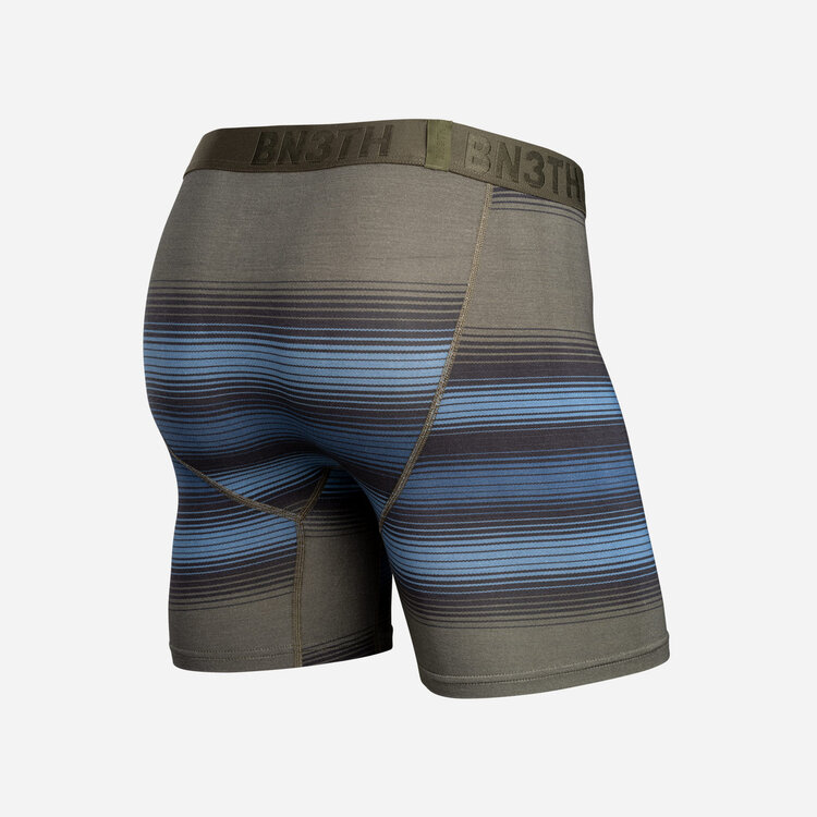 BN3TH Bn3Th Classic Icon Boxer Brief Print | Rhythm Stripe-Moss