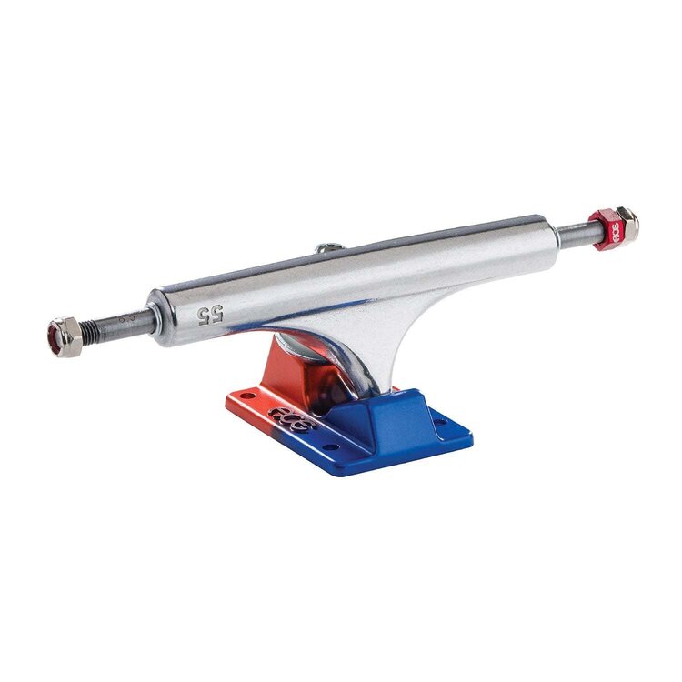 Ace Ace Af1 Trucks | Polished Anodized Blue/Orange | 2pk