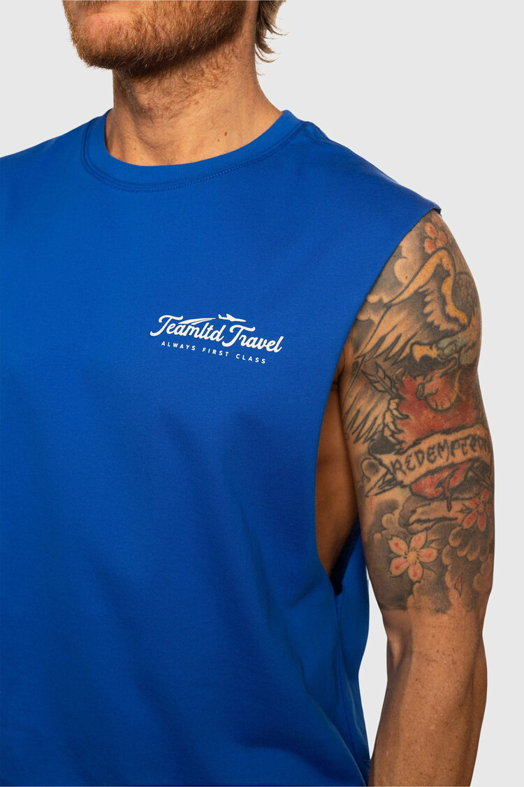 TEAMLTD TEAMLTD Travel Experts Aussie Tank (Mens) | Blue