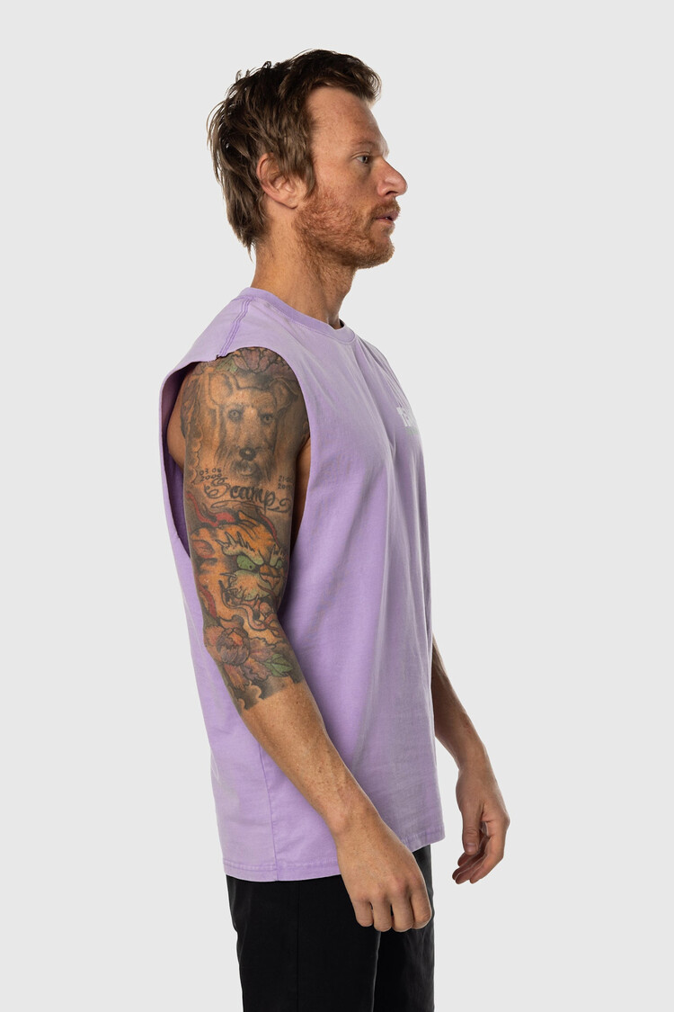 TEAMLTD TEAMLTD Tiki Aussie Tank (Mens) | Purple
