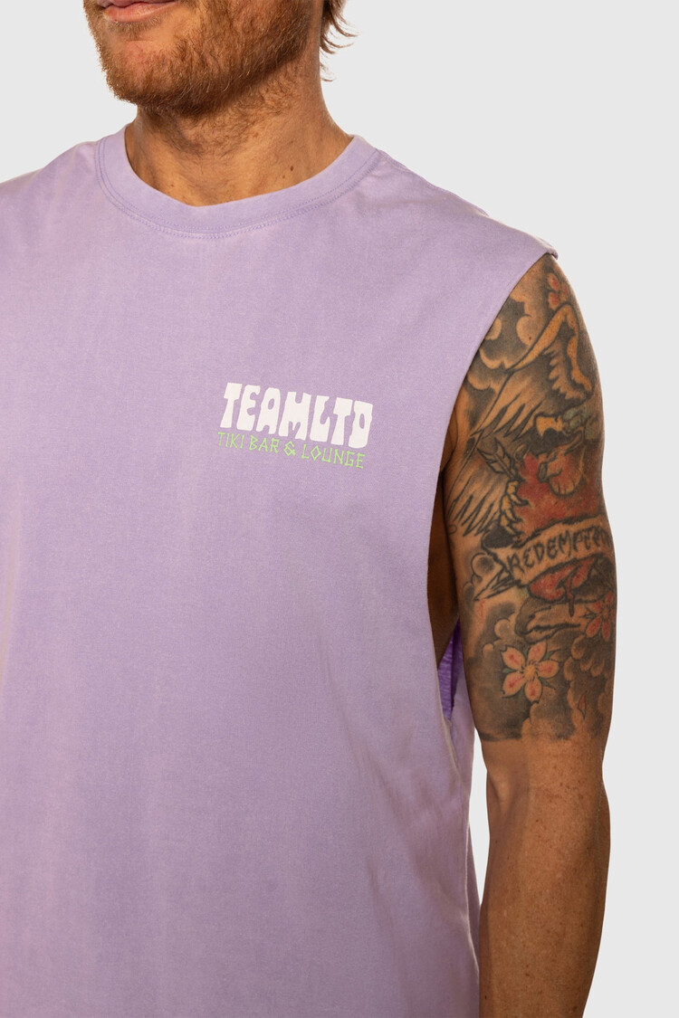 TEAMLTD TEAMLTD Tiki Aussie Tank (Mens) | Purple