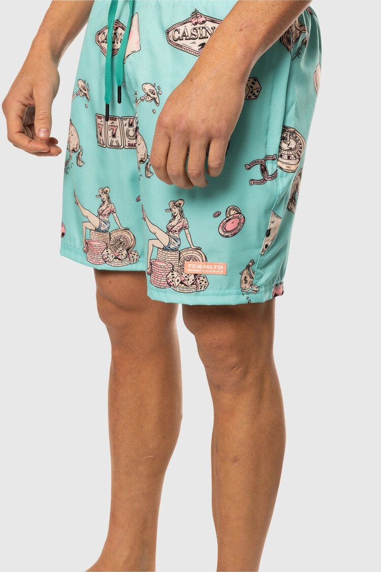 TEAMLTD TEAMLTD Swim Short (Mens) | Teal Cowboy Casino