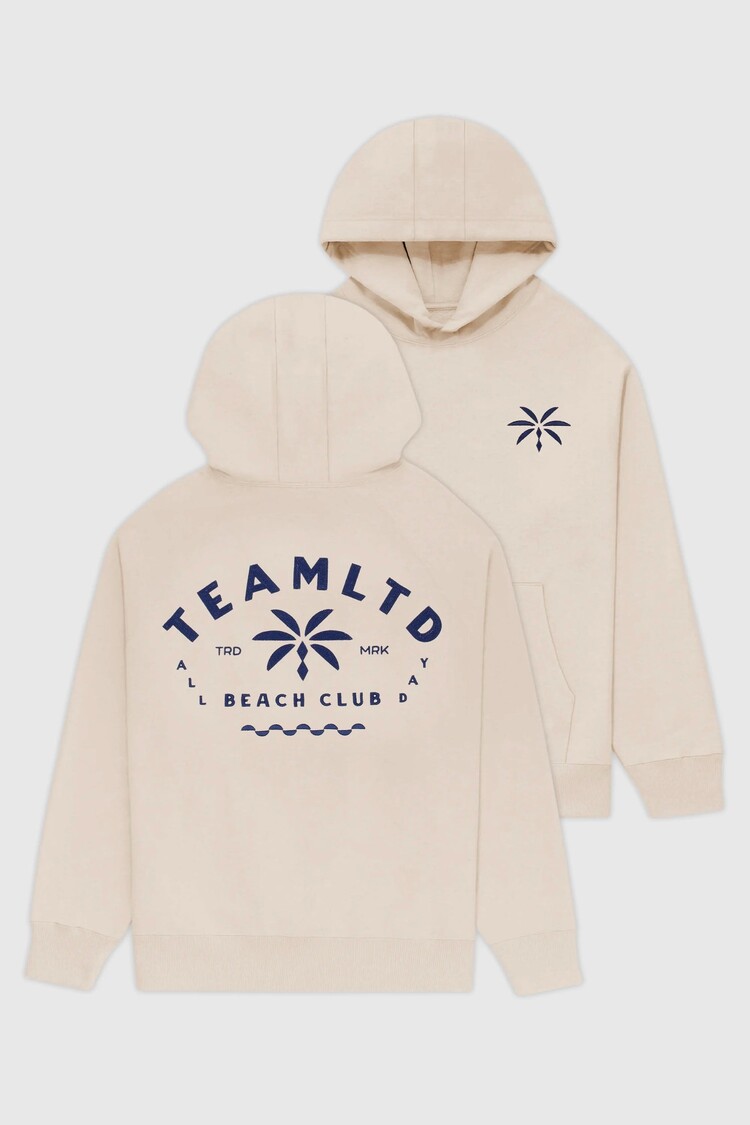 TEAMLTD TEAMLTD Beach Club Heavyweight Hoodie (Mens) | Natural