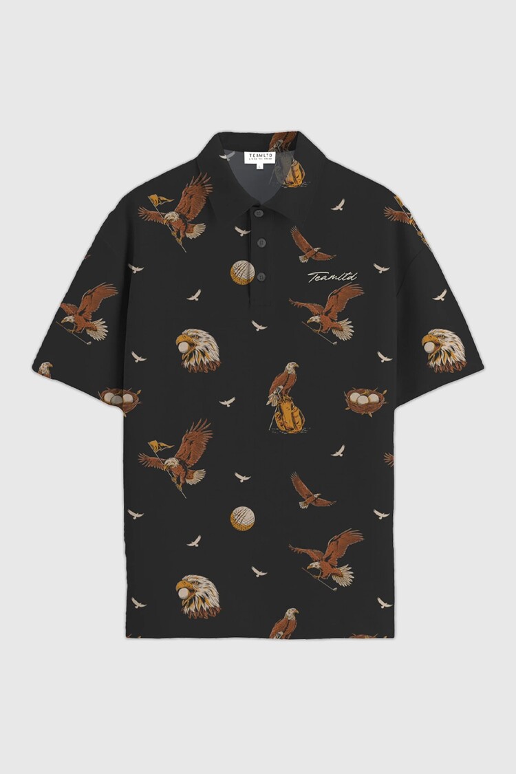 TEAMLTD TEAMLTD Par-Tee Polo (Mens) | Black Eagle