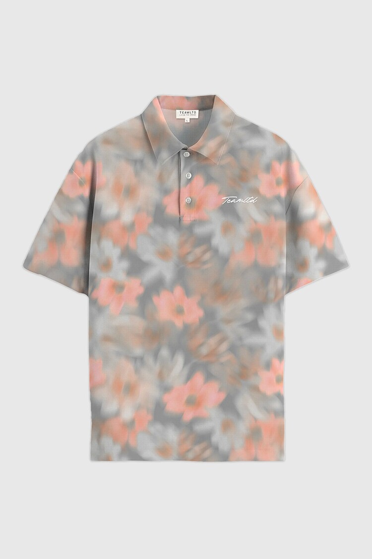 TEAMLTD TEAMLTD Par-Tee Polo (Mens) | Blurred Floral