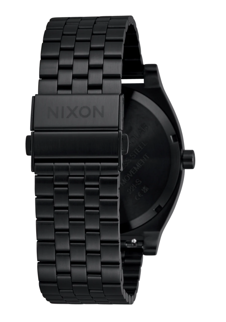 Nixon Nixon Time Teller Solar | All Black/White