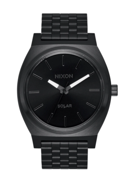 Nixon Nixon Time Teller Solar | All Black/White