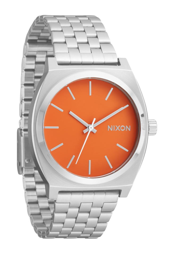Nixon Nixon Time Teller | Silver/Mandarin