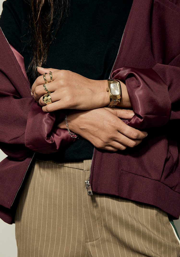 Nixon Nixon Frankie | Starburst/Gold/Silver