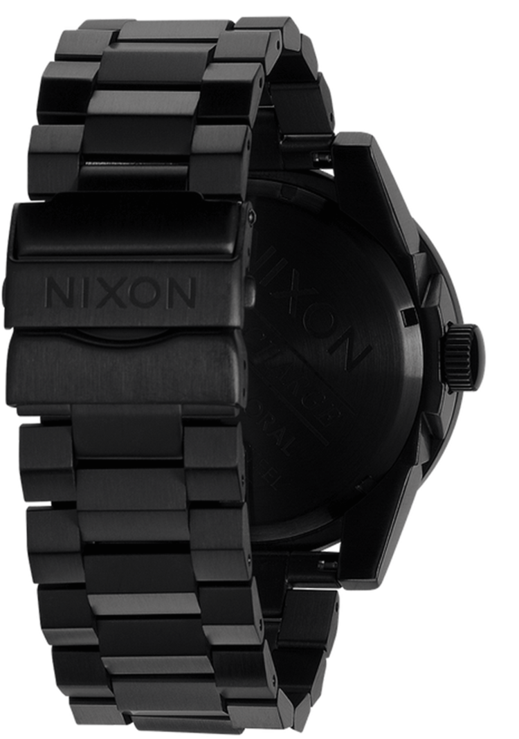 Nixon Nixon Corporal Stainless Steel | Super Black/Black Top